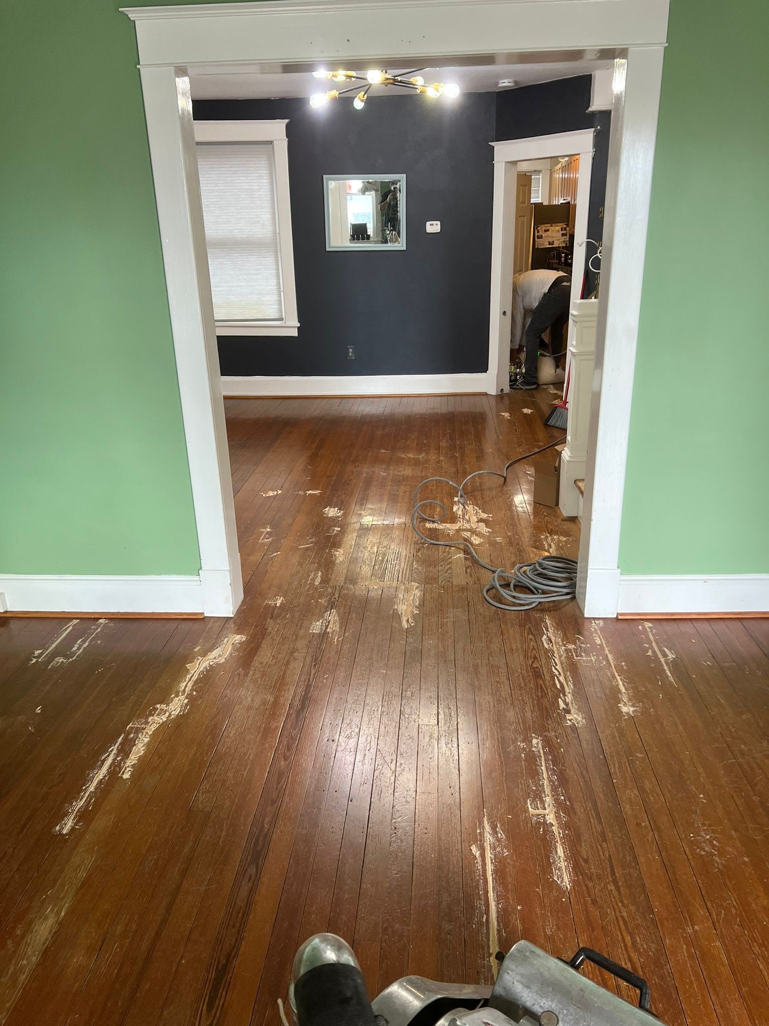 Flooring transformation - after